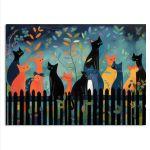 Black cats I, Poster