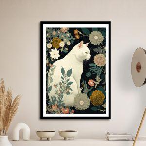 Facing right αφίσα κάδρο  Αφίσα πόστερ με μαύρη κορνίζα