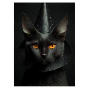 Cats and magic II αφίσα κάδρο  Αφίσα πόστερ με μαύρη κορνίζα 2