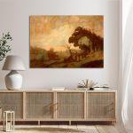 Canvas print Greek landscape, Dimitris Litsas