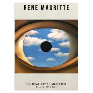 Αφίσα Έκθεσης The treachery of images I Magritte R αφίσα κάδρο  Αφίσα πόστερ με μαύρη κορνίζα 2