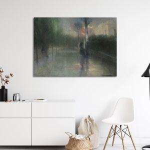 Canvas print After the rain in Vasilissis Sofias Mathiopoulos P Framed canvas View 1 2