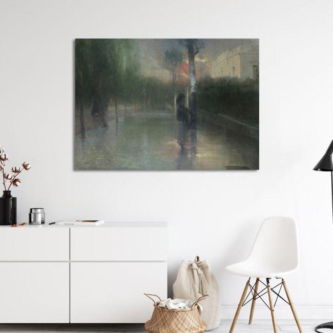 Canvas print After the rain in Vasilissis Sofias, Mathiopoulos P
