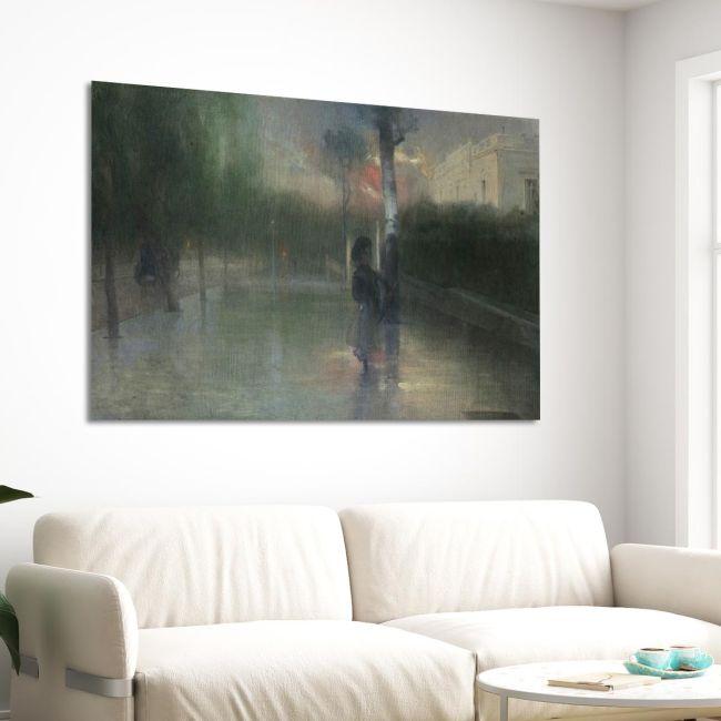 Canvas print After the rain in Vasilissis Sofias, Mathiopoulos P