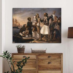 Canvas print The captain's farewell, Tsokos Dionysios