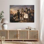 Canvas print The captain's farewell, Tsokos Dionysios