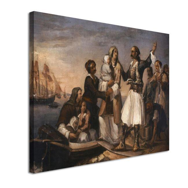 Canvas print The captain's farewell, Tsokos Dionysios
