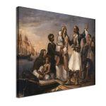 Canvas print The captain's farewell, Tsokos Dionysios