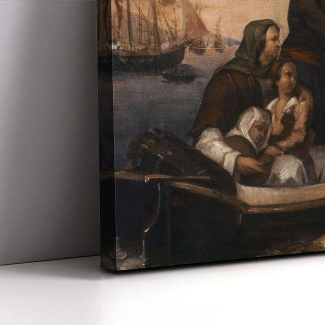 Canvas print The captain's farewell, Tsokos Dionysios