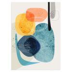 Abstract rocks I, poster