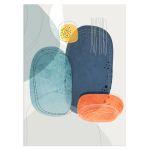 Abstract rocks II, poster