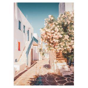 Steno sti Folegandro αφίσα κάδρο  Αφίσα πόστερ με μαύρη κορνίζα 2