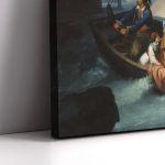 Canvas print The flight from Patras, Tsokos Dionysios