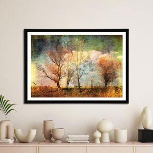 Grunge landscape, Poster