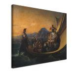 Canvas print The flight from Parga, Tsokos Dionysios