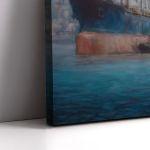 Canvas print Tanker ships I