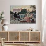 Canvas print On the terrace, Rizos I