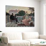 Canvas print On the terrace, Rizos I