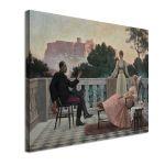 Canvas print On the terrace, Rizos I