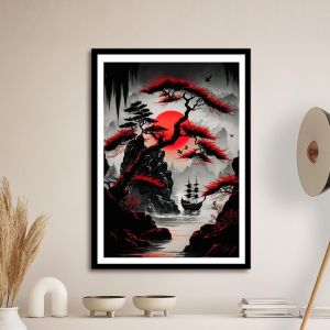 Red Japan II, Poster
