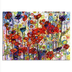 Poppies αφίσα κάδρο  Αφίσα πόστερ με μαύρη κορνίζα 2