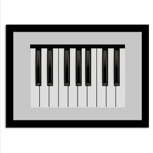 Piano keys, Poster 2