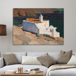 Canvas print Church of Saint Mark, Tinos, Lytras