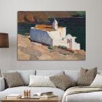 Canvas print Church of Saint Mark, Tinos, Lytras