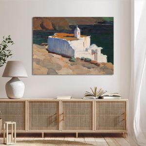 Canvas print Church of Saint Mark Tinos Lytras Framed canvas View 1 2