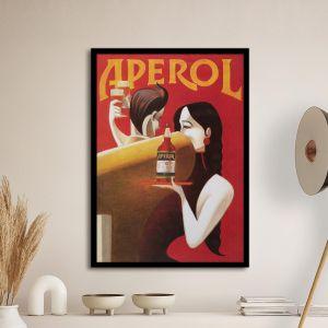 Aperol retro, poster