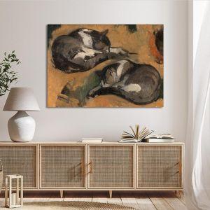Canvas print Cats Lytras Framed canvas View 1 2