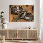 Canvas print Cats, Lytras