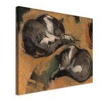 Canvas print Cats, Lytras