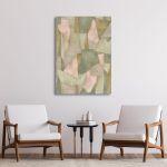 Abstract green forest, poster