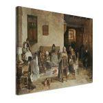Canvas print The obituaries from Psara, Lytras