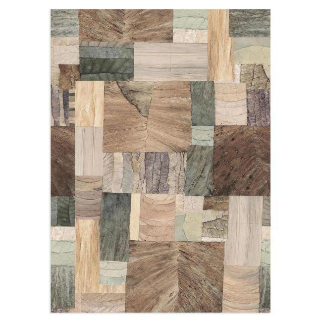 Wooden mosaic αφίσα κάδρο  Αφίσα