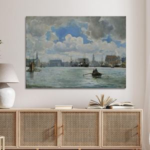 Πίνακας σε καμβά Copenhagen harbour Αλταμούρς Ι Καμβάς τελαρωμένος, 1
