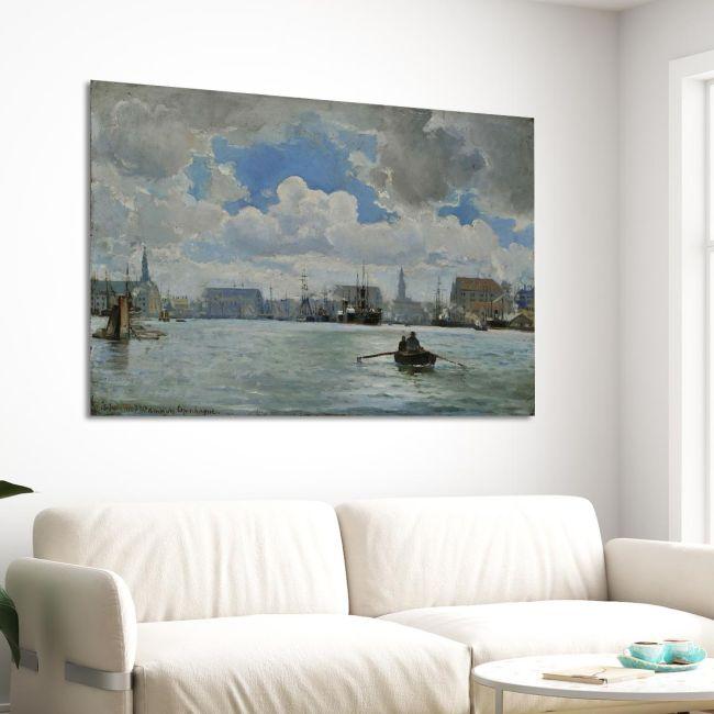 Πίνακας σε καμβά Copenhagen harbour Αλταμούρς Ι Καμβάς τελαρωμένος, 3