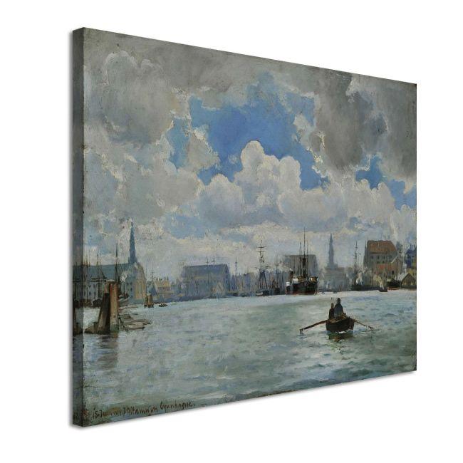 Canvas print Copenhagen harbour, Altamouras I