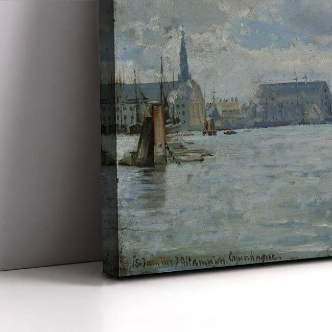 Πίνακας σε καμβά Copenhagen harbour Αλταμούρς Ι  Καμβάς τελαρωμένος, 6