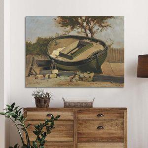 Canvas print Boat on the shore, Altamuras I