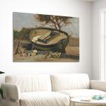 Canvas print Boat on the shore, Altamuras I