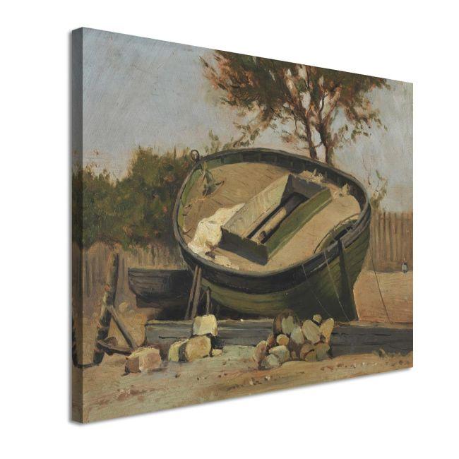 Canvas print Boat on the shore, Altamuras I