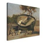 Canvas print Boat on the shore, Altamuras I