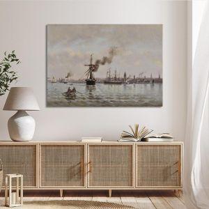 Canvas print The harbor of Copenhagen Altamuras I Framed canvas View 1 2