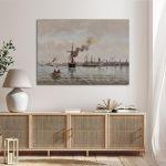 Canvas print The harbor of Copenhagen, Altamuras I