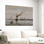 Canvas print The harbor of Copenhagen, Altamuras I