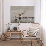 Canvas print The harbor of Copenhagen, Altamuras I