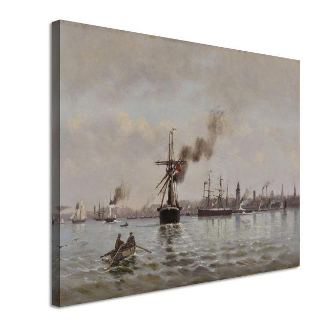 Canvas print The harbor of Copenhagen, Altamuras I