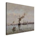 Canvas print The harbor of Copenhagen, Altamuras I